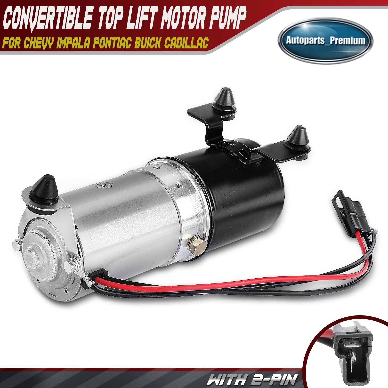 Convertible Top Lift Motor Pump for Chevrolet Impala Pontiac Buick Cadillac Olds