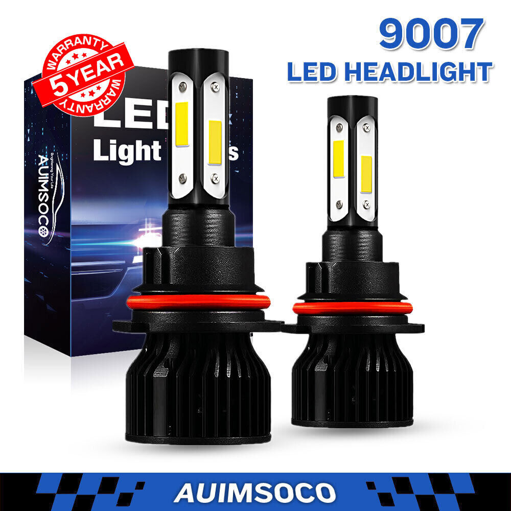 For Ford F150 04-2014 F250 F350 Super Duty 05-2022 H13 LED Headlight Hi/Low Beam