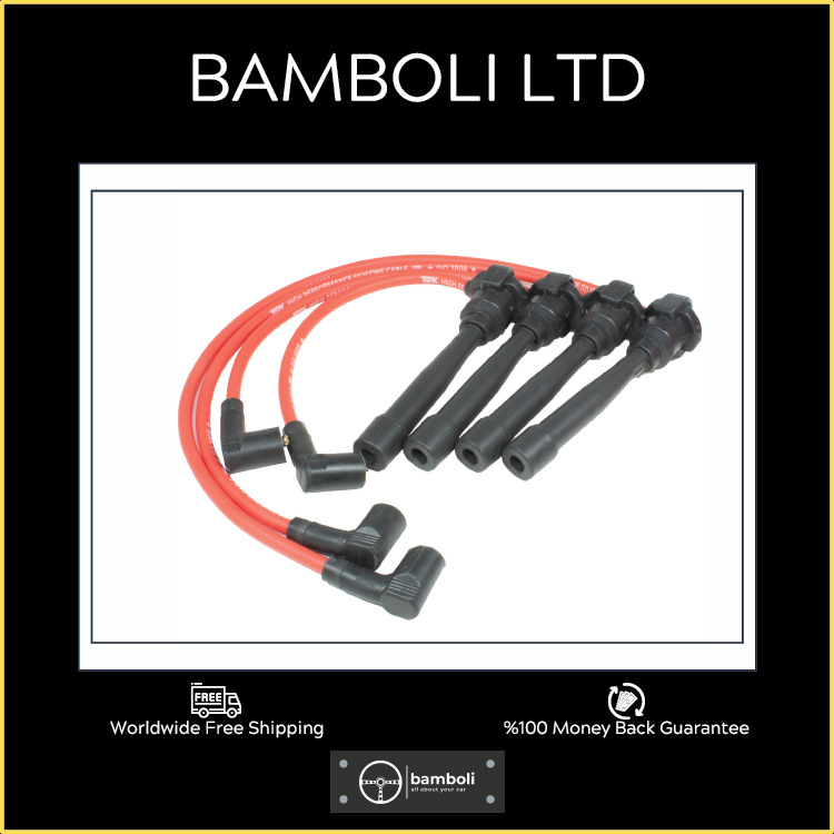 Bamboli Spark Plug Ignition Wire For Fiat Punto 1.2I 16V 46743086