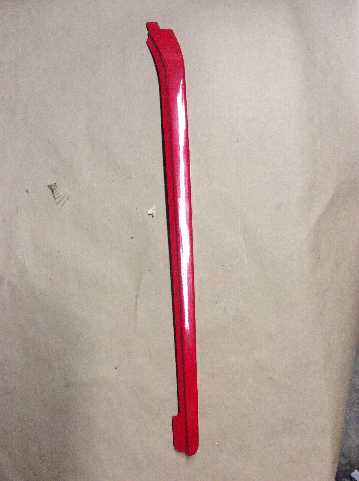 SUZUKI SP370 DR370 SP400  RED LEFT LOWER SEAT COVER TRIM OEM NOS 47281-32500