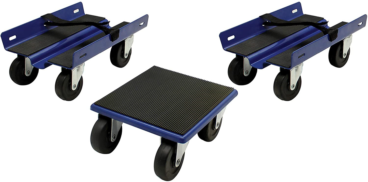 Extreme Max 5800.2012 Economy Snowmobile Dolly System - Blue
