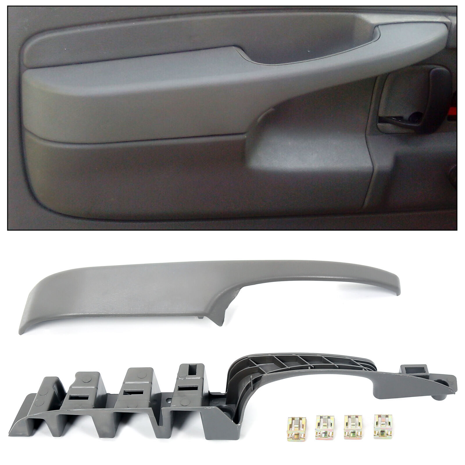 New Driver Side Inner Door Pull Handle Armrest for 03-19 Chevy Express GMC Savan