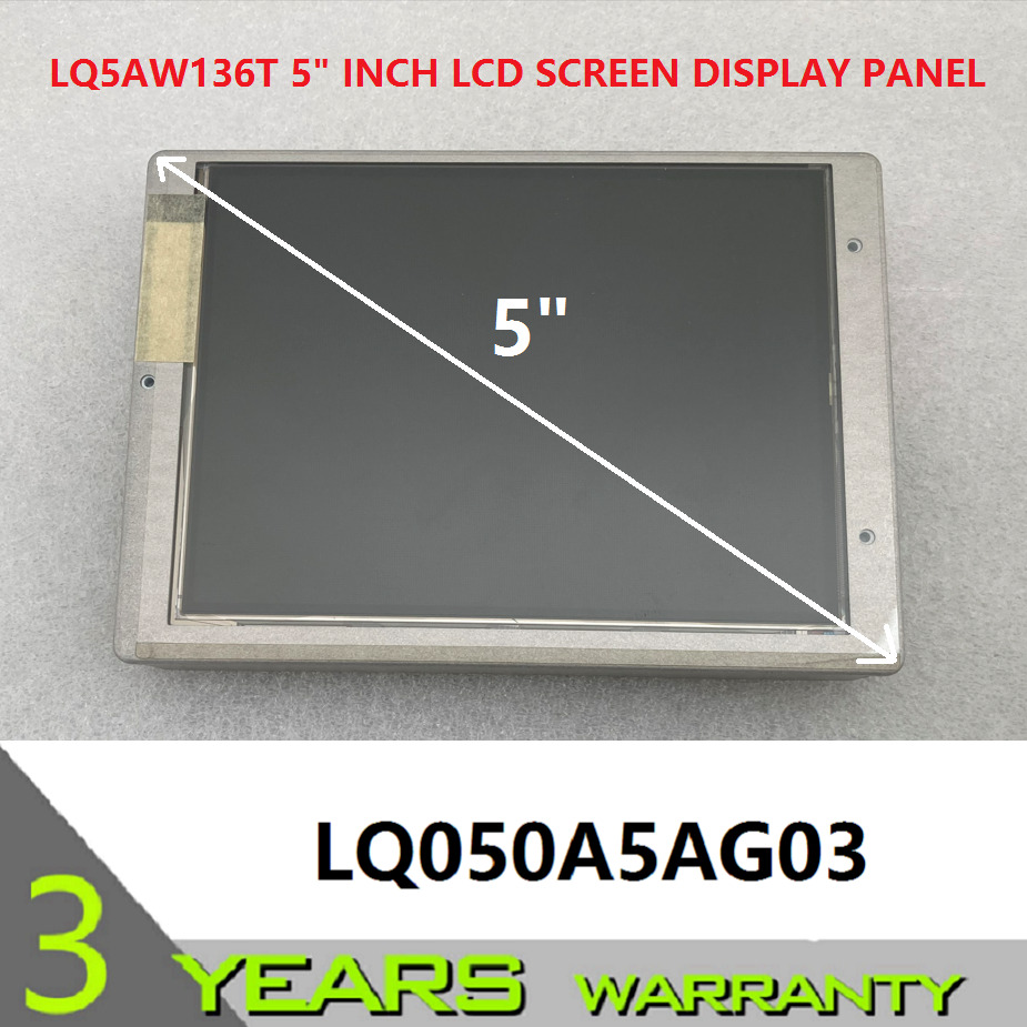 LQ050A5AG03 LQ5AW136 LQ5AW126 LCD Display Screen Panel For Porsche VW Car Naviga