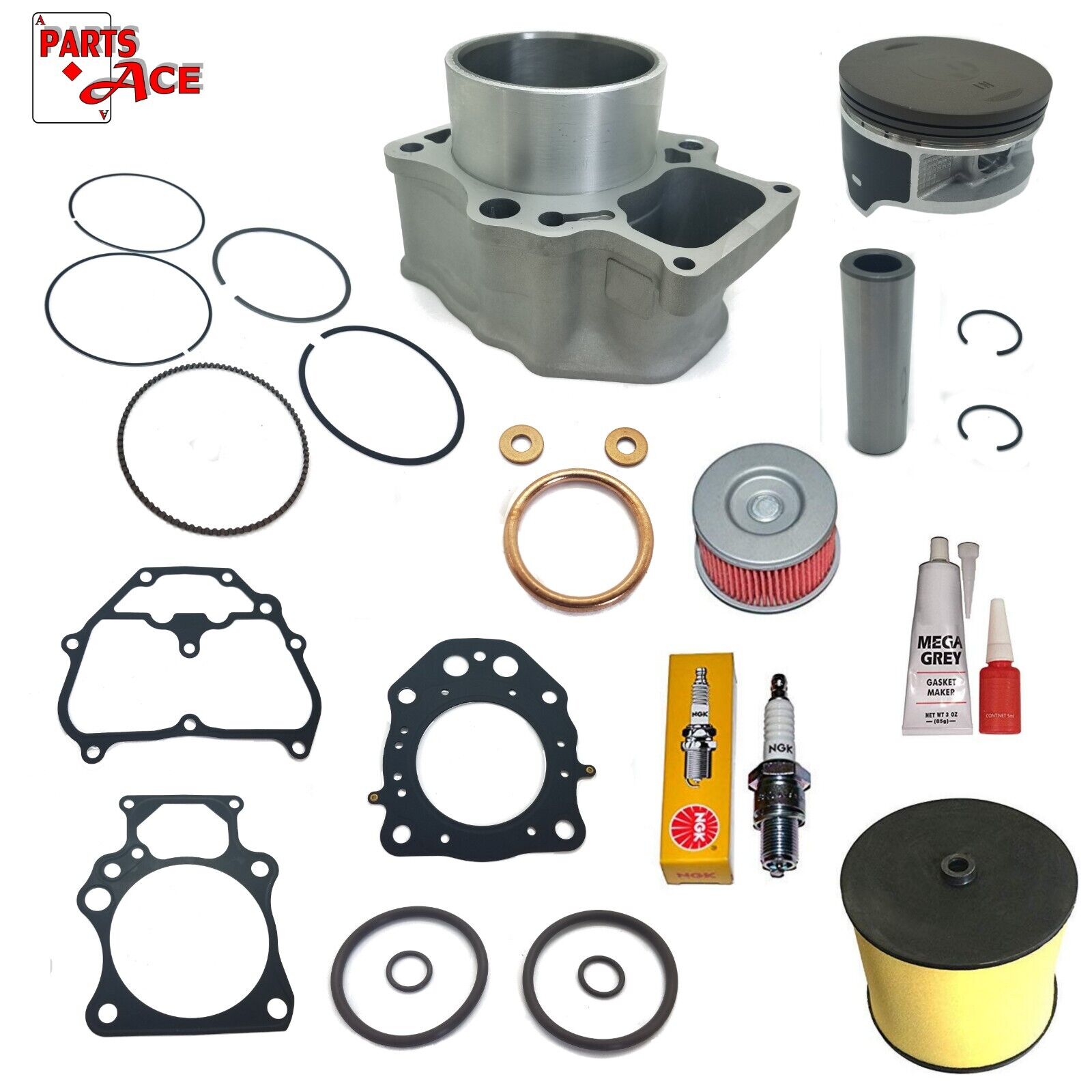 Big Bore Cylinder Top End Kit For 2021-2024 Honda TRX 420 Rancher 420 to 500