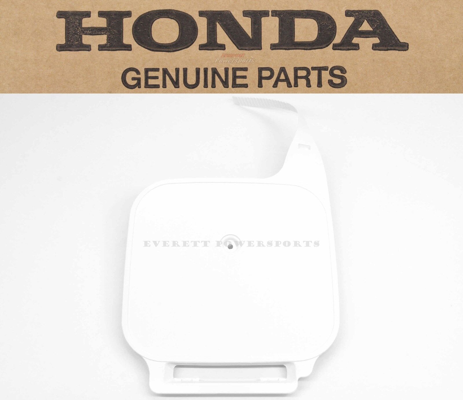 Front Number Plate 87-00 XR70 XR80 XR100 R Genuine Honda 61136-GN1-000ZE #X148