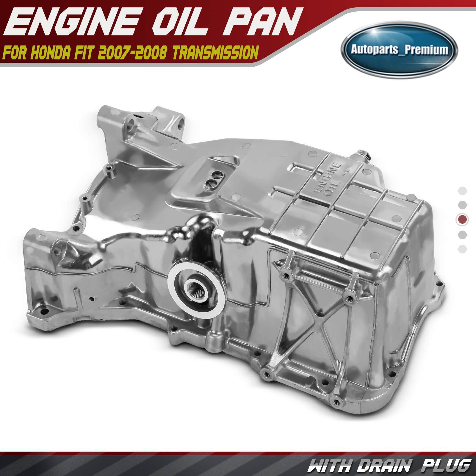 New Engine Oil Pan Sump for Honda Fit 2007-2008 l4 1.5L Transmission 311-50156