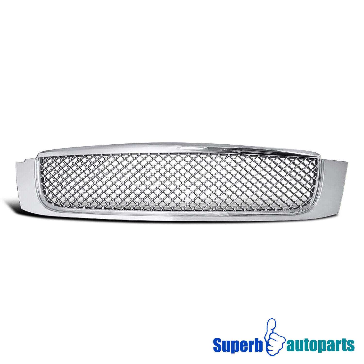 Fits 2000-2005 Cadillac 00-05 DeVille Mesh Style ABS Front Hood Grille