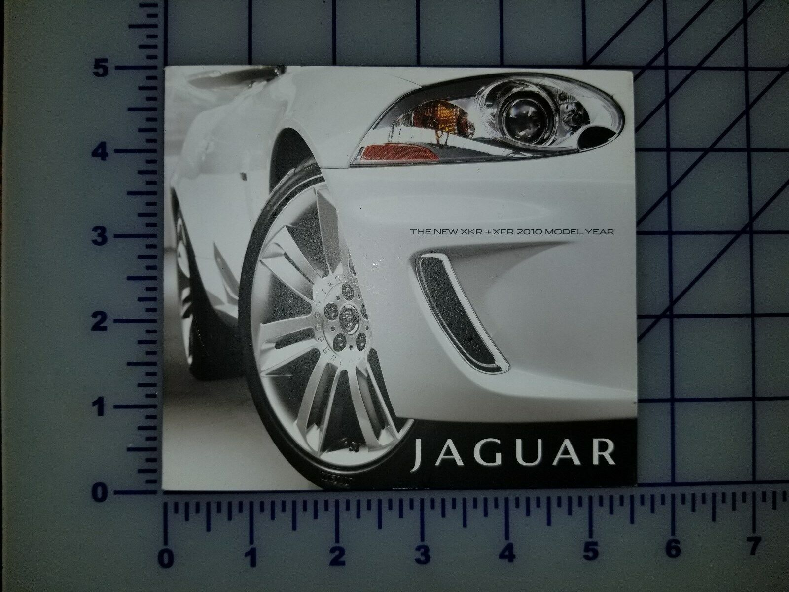 2010 Jaguar XKR XFR Press Kit Brochure Folder