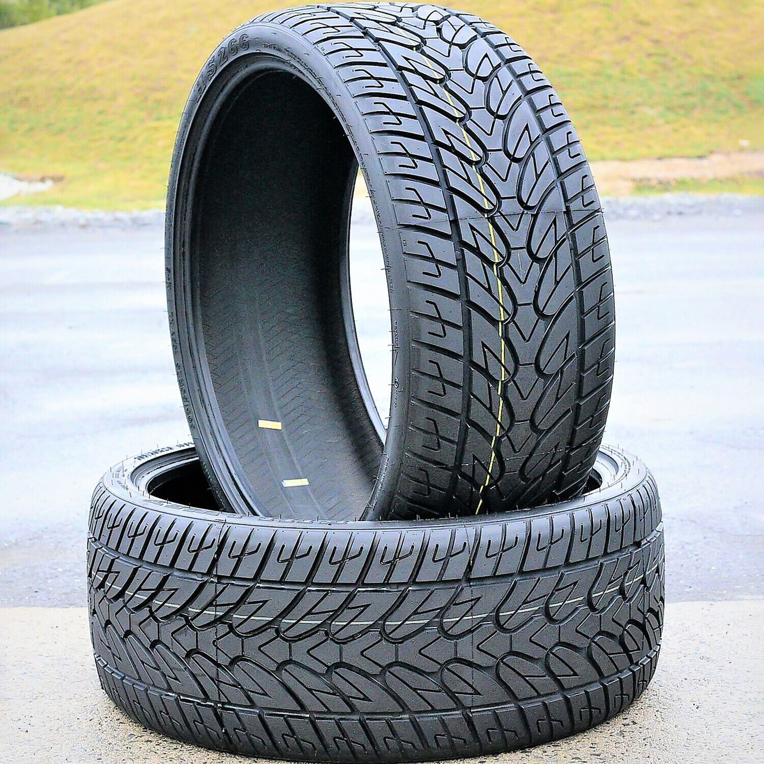 2 New Fullway HS266 255/30R30 104V XL AS A/S Performance Tires
