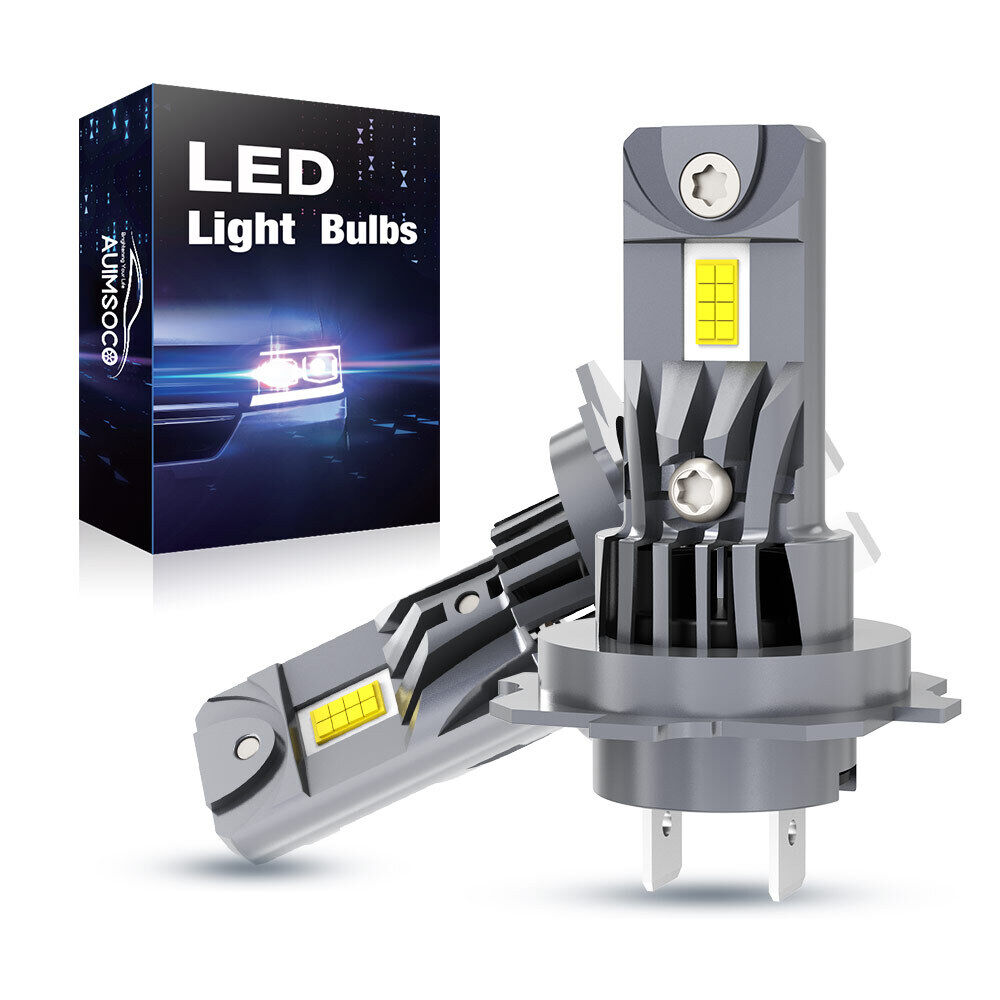 For Volkswagen Jetta 2006-2018 - 2X H7 LED Headlight High Low Bulbs Kit 6000K