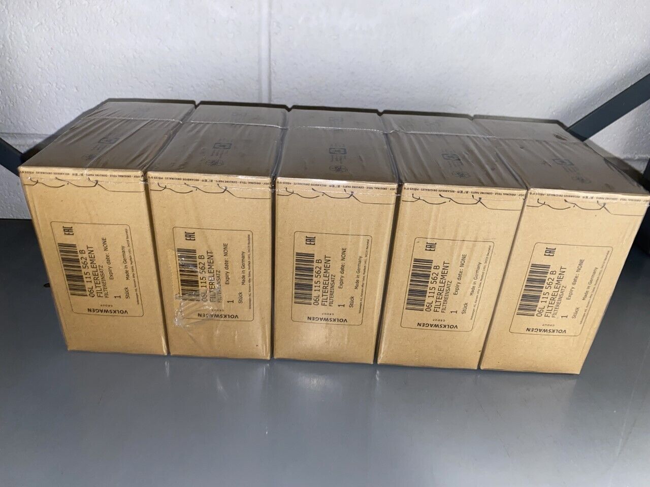 10 Pack Oil Filters OEM 06L115562B