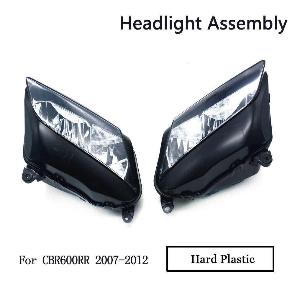 Headlight Assembly Headlamp For CBR600RR 2007-2012 Motorcycle Street Dirt Bike