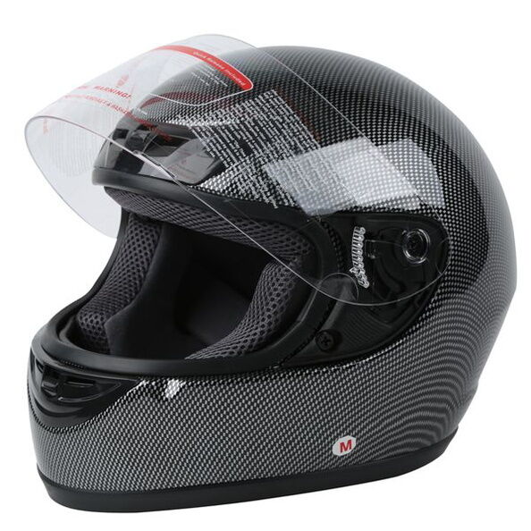 Carbon Fiber Black DOT Flip Up Full Face Motorcycle Street Helmet S M L XL TCMT