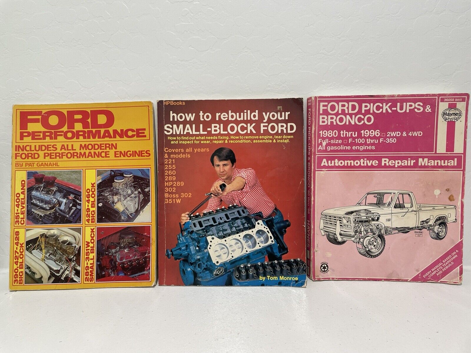 How to rebuild your small block Ford - HP Books 89, Ford Car Service Manual Lot 