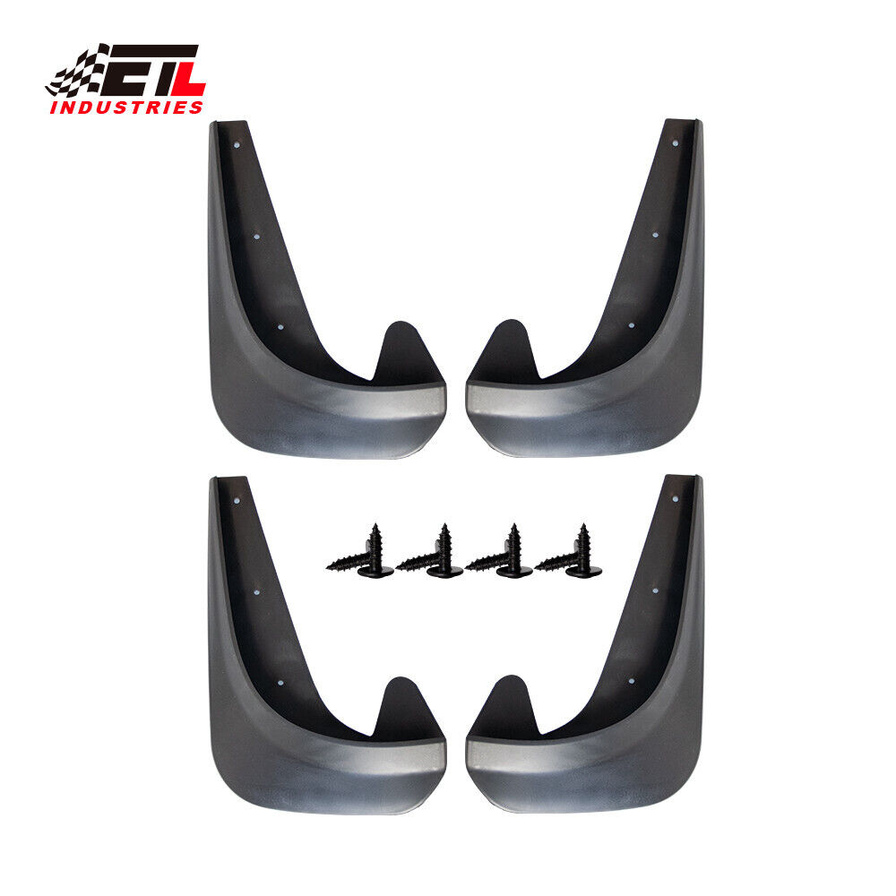 4PCS Car Mud Flaps Splash Guards For Front or Rear Auto Accessories Universal