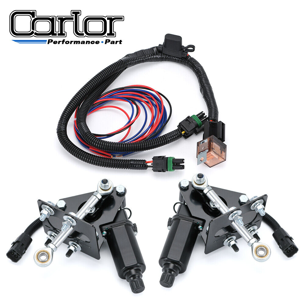 For 68-82 C3 Corvette Electric Headlight Motor Conversion Kit True Plug and Play
