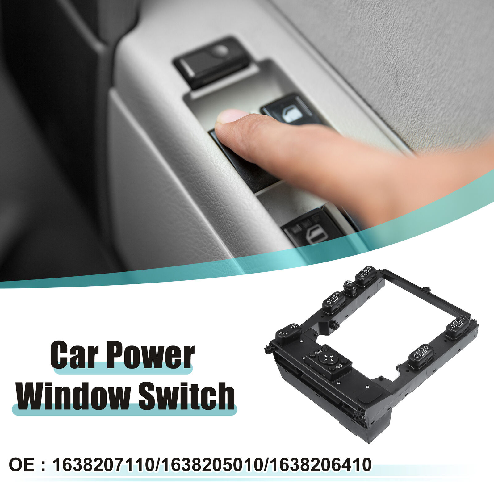 Front Left Driver Side Power Window Switch for Mercedes-Benz ML320 ML350 ML500