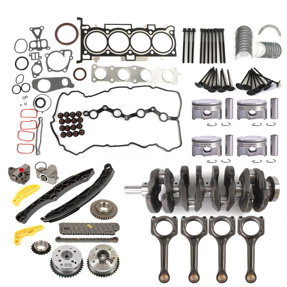 G4KH 2.0T Engine Rebuild Kit - Crankshaft Rods Timing Chain Kit For Hyundai KIA