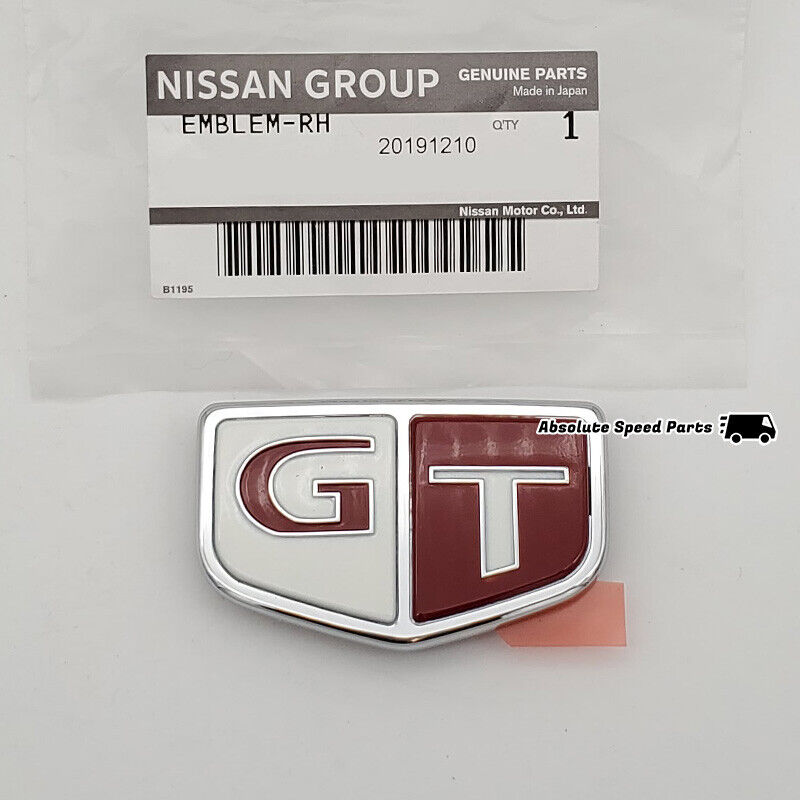 NEW Nissan Fender Side Emblem Badge for R33 Skyline GTS25 63896-15U00