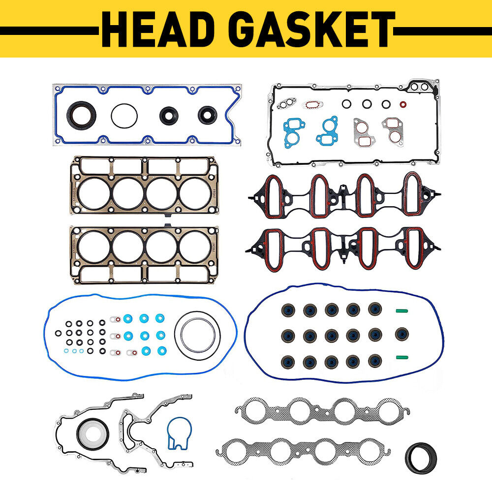 Car Engine Head Kit Gasket Set Fits For GMC Savana Envoy Sierra YUSon YUSon XL A