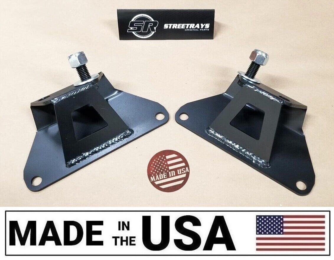 [SR] Solid Engine Motor Mounts Pair FOR 1986-1995 Mustang LX & GT 5.0L 5.8L 302