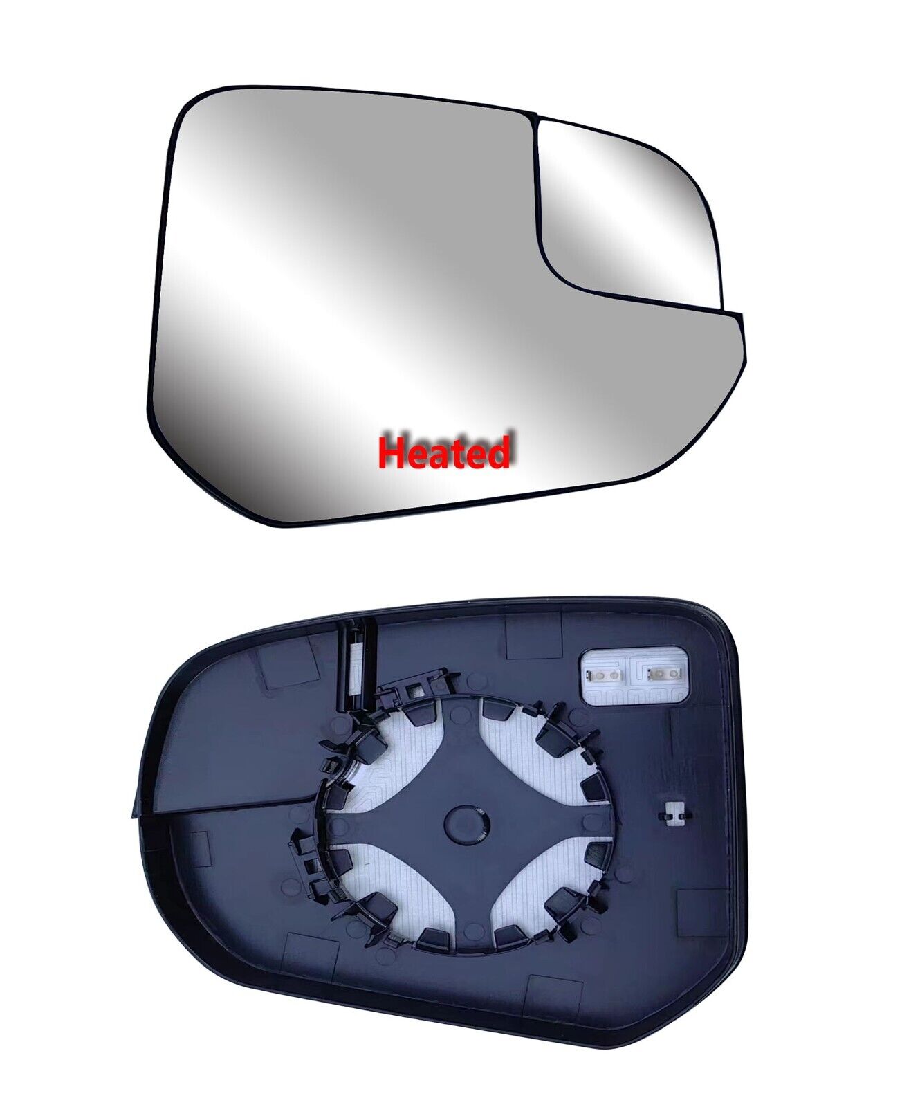 Passenger Right Side Mirror Glass Heated for Ford Transit Connect from 14 to 23