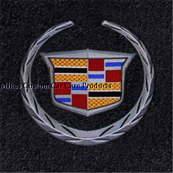 Lloyd Mats VELOURTEX FRONT FLOOR MATS 2007-2014 Escalade EXT Silver Crest Logo