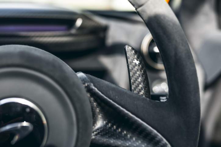 McLaren MSO Carbon Fiber Paddles, Brand New