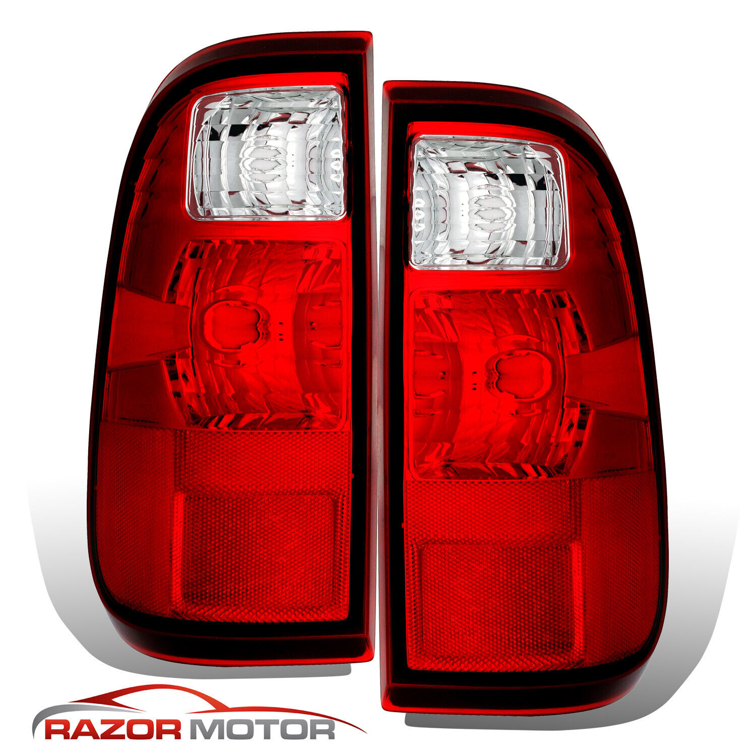 2008-2016 Replacement Tail Light Lamp Pair For Ford F250 F350 Super Duty Truck