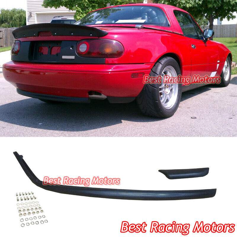 For 1990-1997 Mazda Miata RS Style Rear Bumper Lip (Urethane)