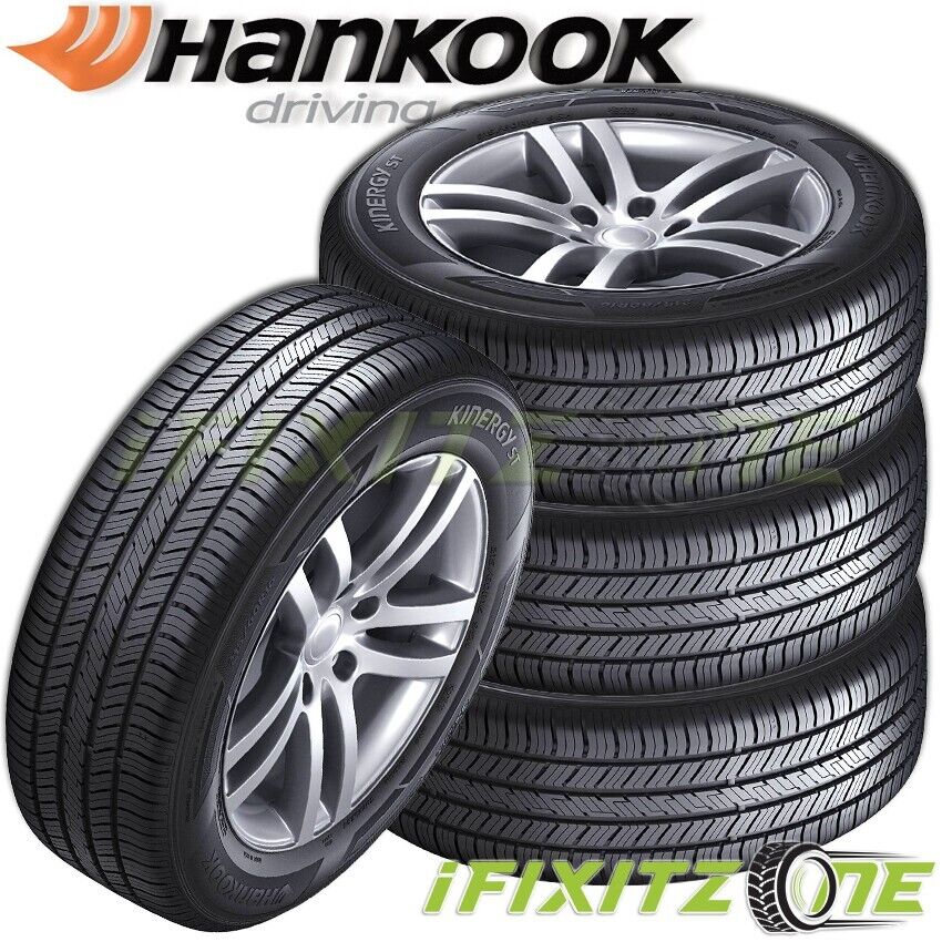 4 Hankook Kinergy ST H735 185/65R15 88T All Season Performance 70,000 Mile Tires