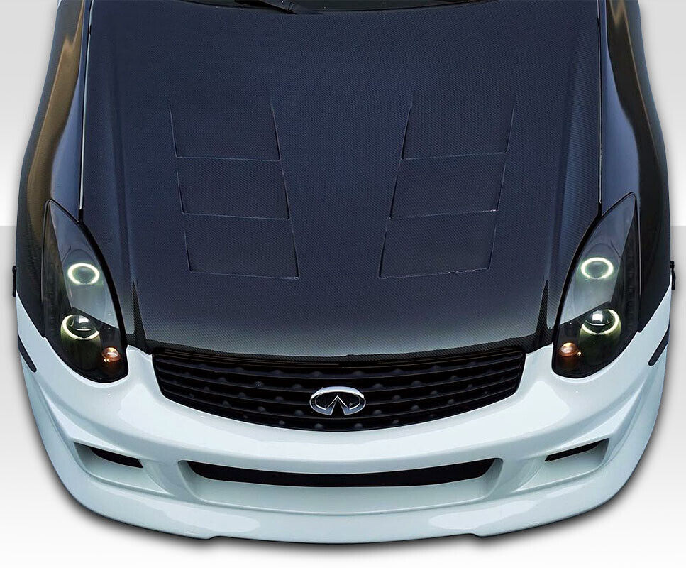 Duraflex G Coupe Type G Front Bumper Cover - 1 Piece for G35 Infiniti 03-07 ed_