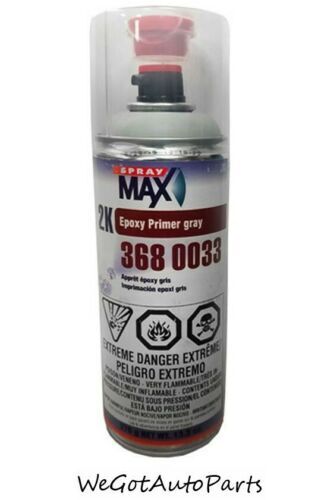Spray Max 3680033 Gray 2K Epoxy Primer Aerosol