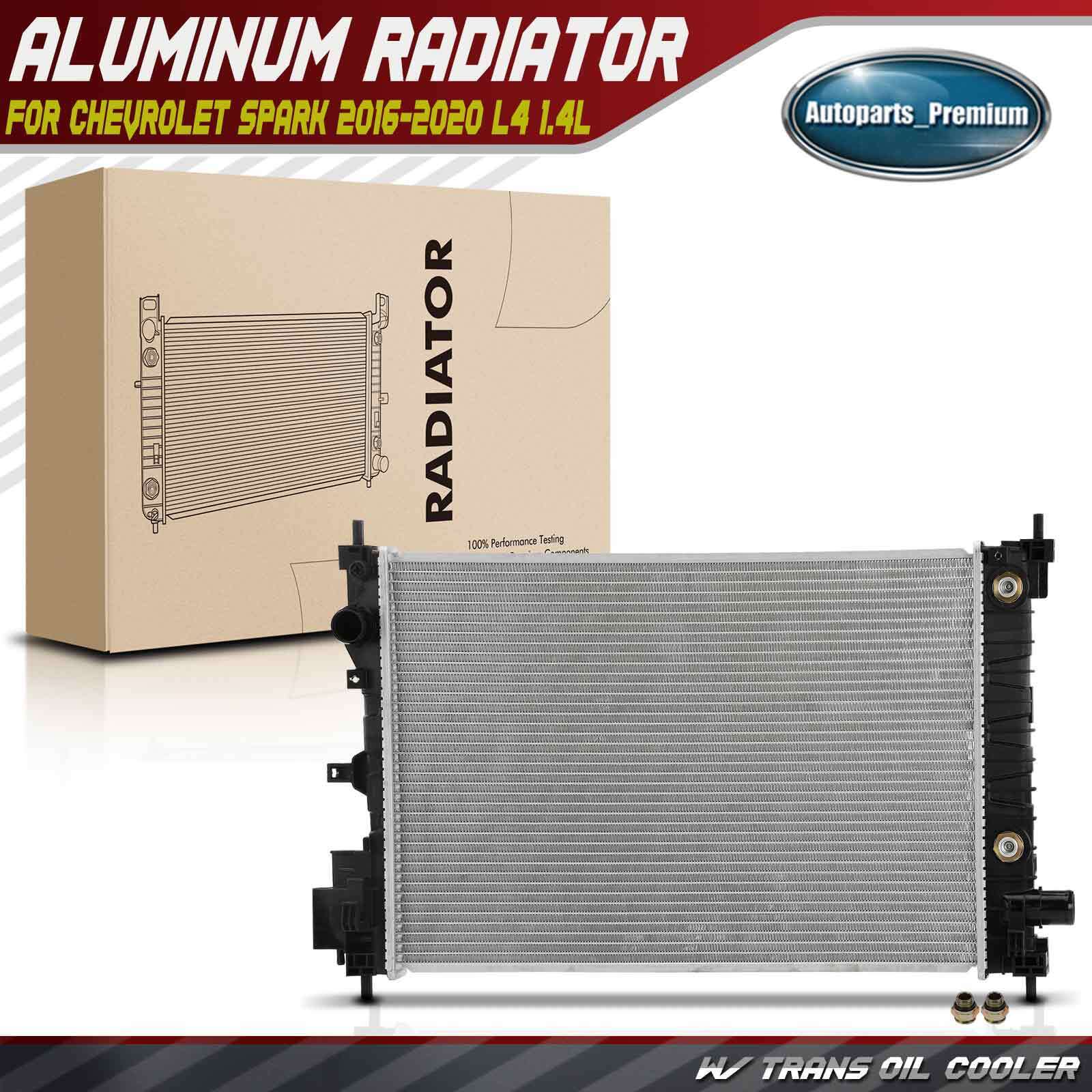 Radiator with Trans Oil Cooler for Chevrolet Spark 2016-2020 L4 1.4L Automatic