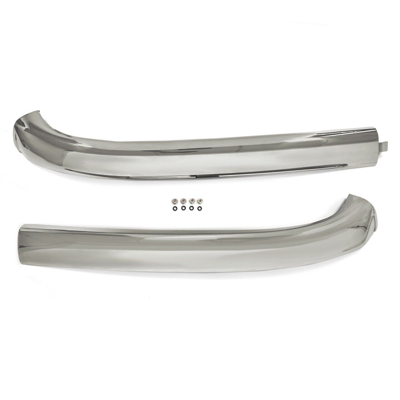 New 1965-1968  MUSTANG Top Windshield Stainless Steel Molding 2pc Convertible