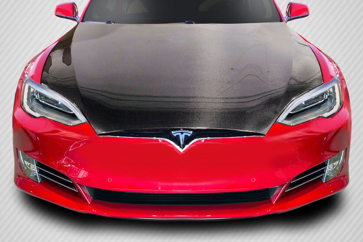 Carbon Creations DriTech OEM Hood - 1 Piece for 2016.5-2018 Model S