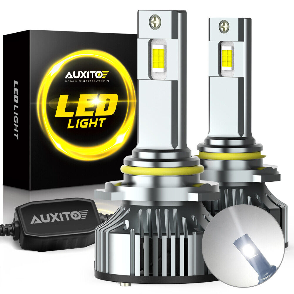 2x AUXITO D1S D2S D3S D4S LED Headlight Bulbs Kit High Low Beam 200W 6000K White