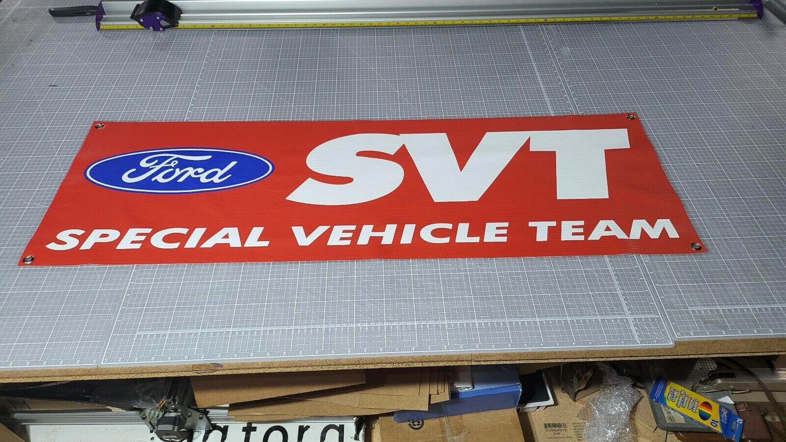 ford svt Custom Banner with Grommets mustang cobra 93 foxbody GT