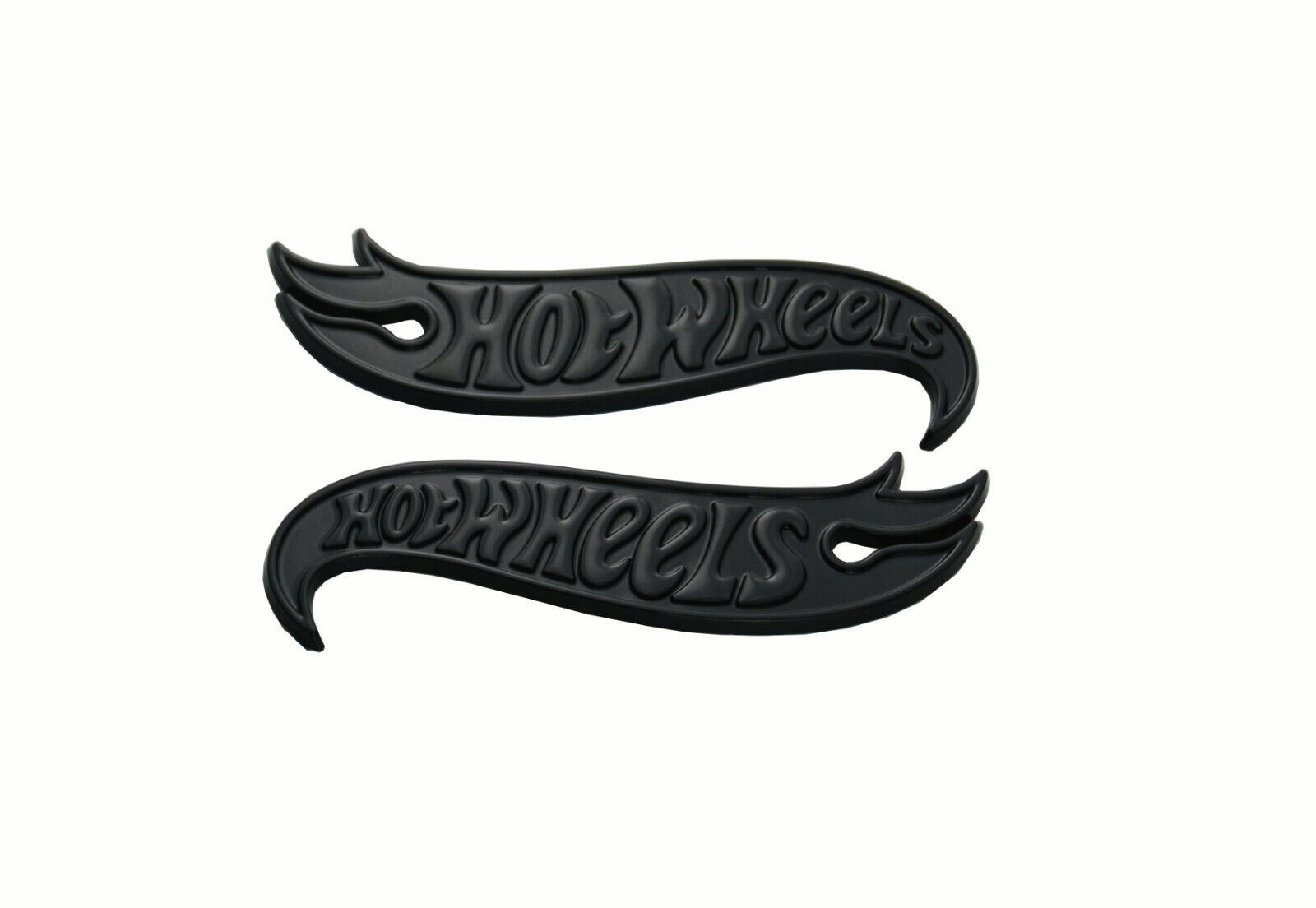 Pair OEM Hot Wheels Edition Deck Lid Emblems Badge 3D logo Hotwheels 