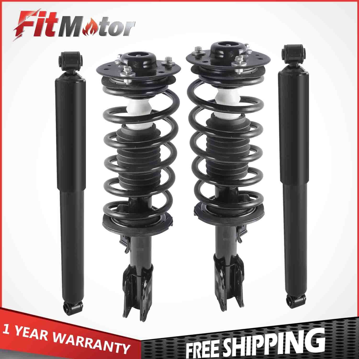 4PCS Complete Struts Assembly Shocks Absorber For 2010-2017 Chevrolet Equinox