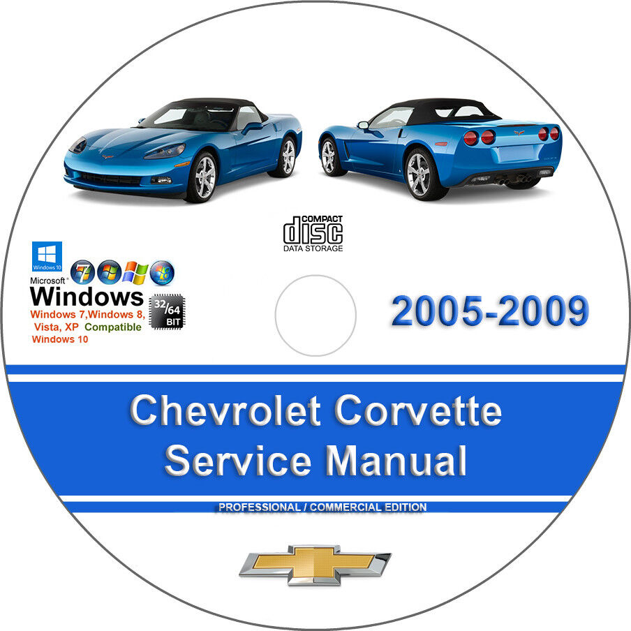 Chevrolet Corvette 2005 2006 2007 2008 2009 Factory Service Repair Manual