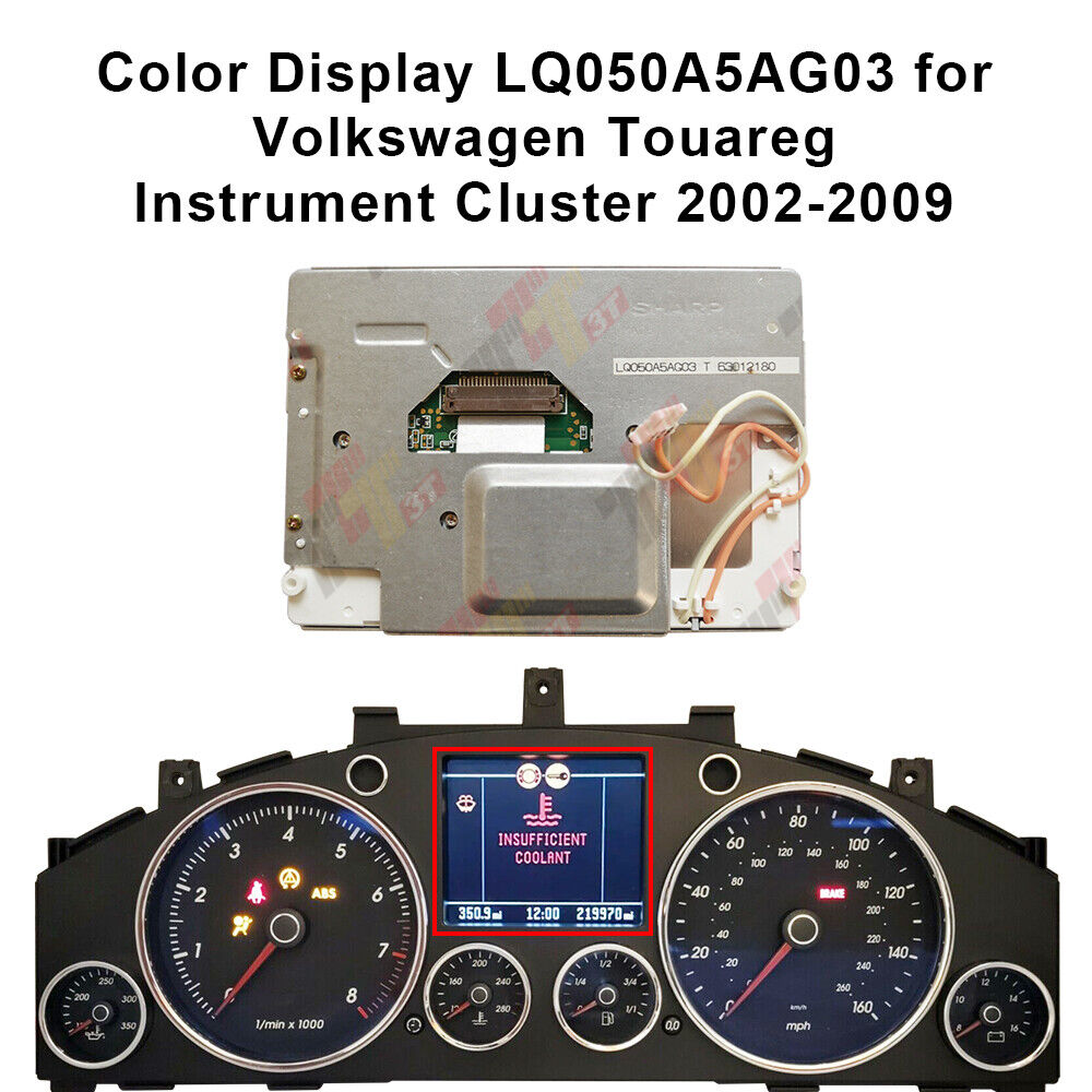 Color Display for VW Touareg/Phaeton, Porsche Cayenne, RUF Dakara Instrument
