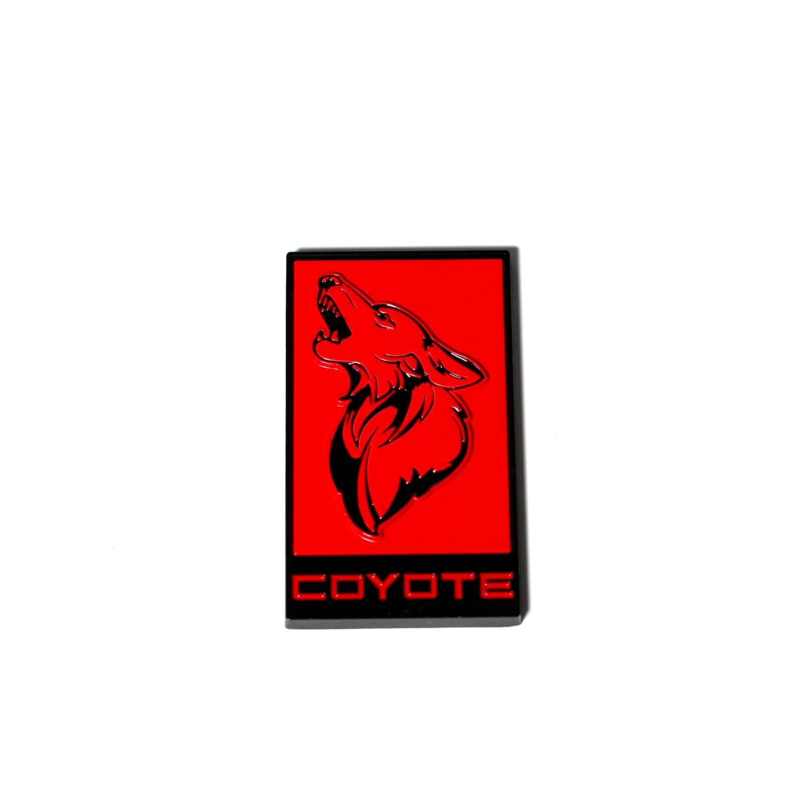 2011-2024+ Mustang Coyote Badge - GT350 Style Emblem - All Metal Heavy Duty
