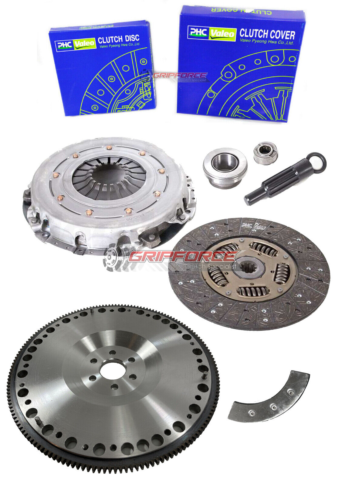 VALEO FMS KING COBRA CLUTCH KIT and RACE FLYWHEEL FOR MUSTANG 10.5