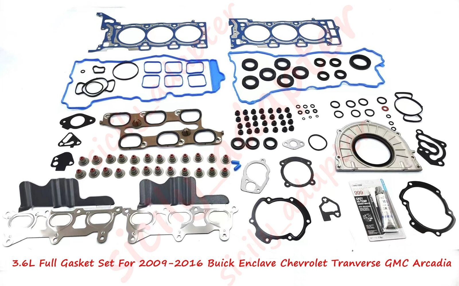 3.6L Full Gasket Set For 2009-2016 Buick Enclave Chevrolet Tranverse GMC Arcadia