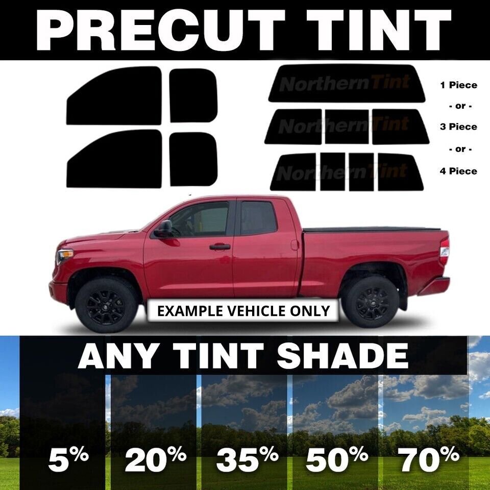Precut Window Tint for Chevy 1500 Extended Cab 88-98 (All Windows Any Shade)