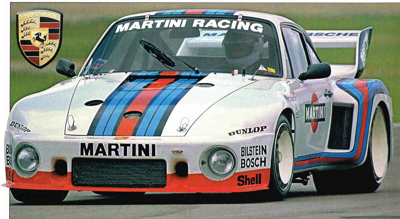 PORSCHE 935 RACING SPEC SHEET / Brochure / Pamphlet / Catalog: Martini,