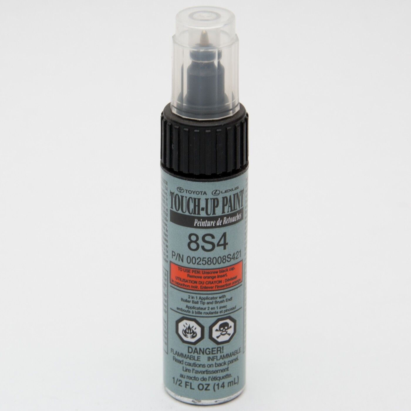 Toyota Touch-Up Paint - 8S4 Sky Blue Pearl : 00258-008S4-21