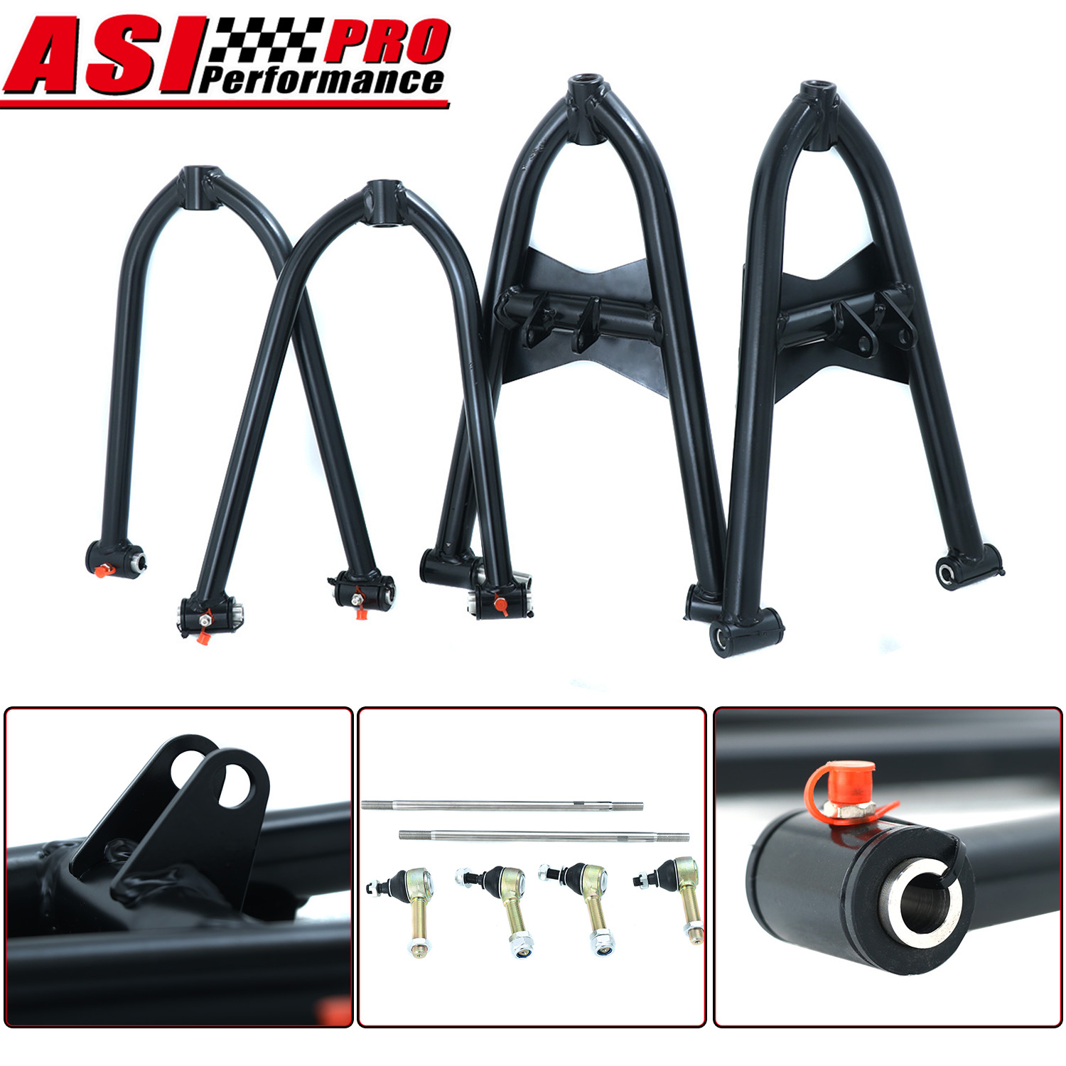 ASI Fully Adjustable A Arms +2 +0 For Honda TRX 400EX Trx400 Trx 400ex