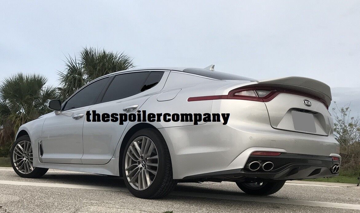 PAINTED ANY COLOR REAR SPOILER FOR 2018-2023 KIA STINGER NO DRILLING REQUIRED